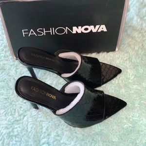 Fashion Nova Crocodile Tears heels